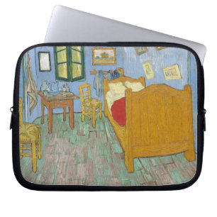Van Gogh Schlafzimmer in Arles - Klassisches Gelb Laptopschutzhülle