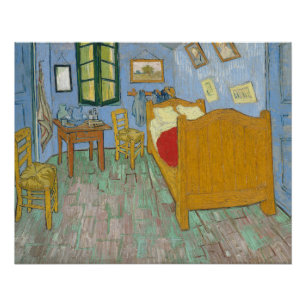 Van Gogh Schlafzimmer in Arles - Klassisches Gelb  Poster
