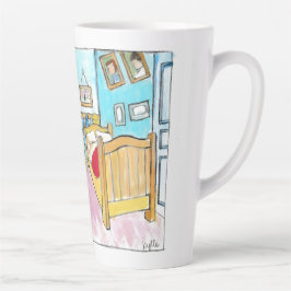 Van Gogh Schlafzimmer Tribut Gemälde von mir. Milchtasse