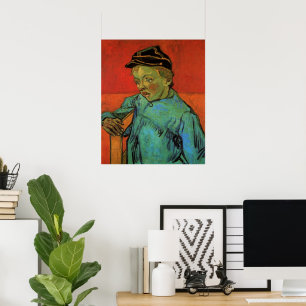 Van Gogh, Schüler (Camille Roulin), Vintage Art Poster