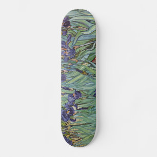 Van Gogh Schwertlilien Impressionistisches Gemälde Skateboard