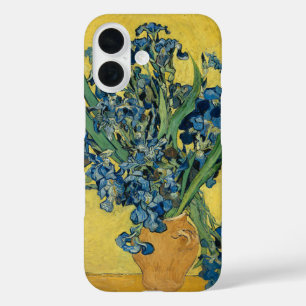 Van Gogh Schwertlilien - Kräftige Blaue und Gelbe iPhone 16 Hülle