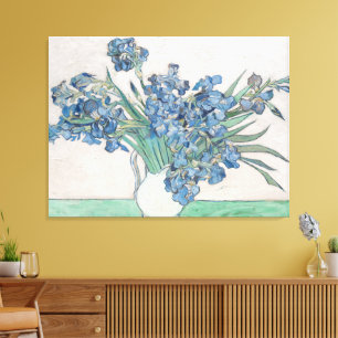 Van Gogh "Schwertlilien"  Leinwanddruck
