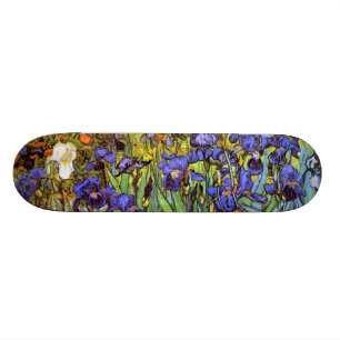 Van Gogh: Schwertlilien Skateboard