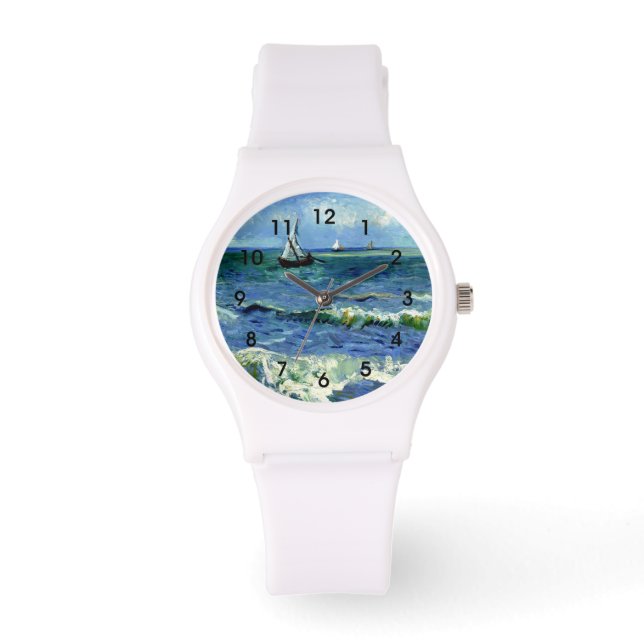 Van Gogh - Seascape Armbanduhr (Vorderseite)