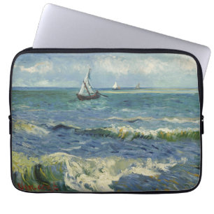 Van Gogh Seascape bei Saintes Maries de la Mer Laptopschutzhülle