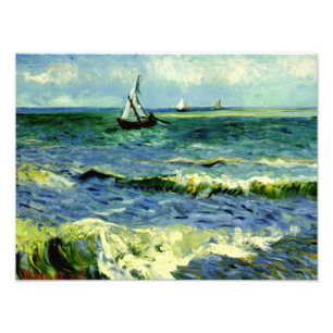 Van Gogh - Seascape, Foto Print