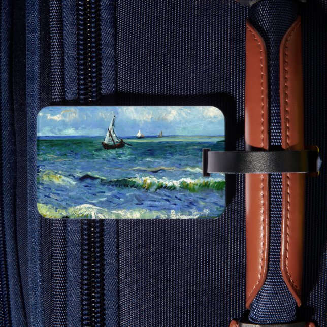 Van Gogh - Seascape Gepäckanhänger (Rückseite Insitu 2)