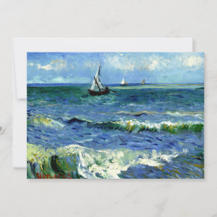 Van Gogh - Seascape Karte