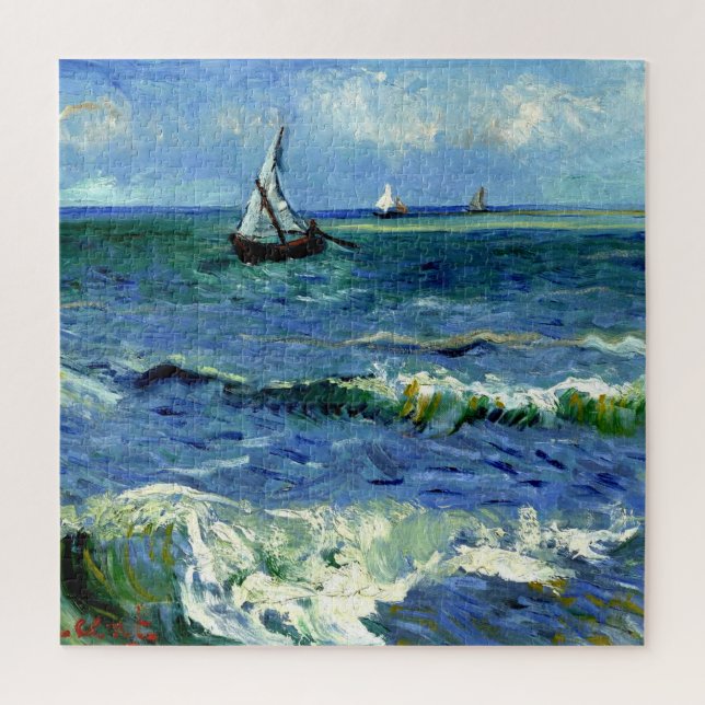 Van Gogh - Seascape Puzzle (Vertikal)