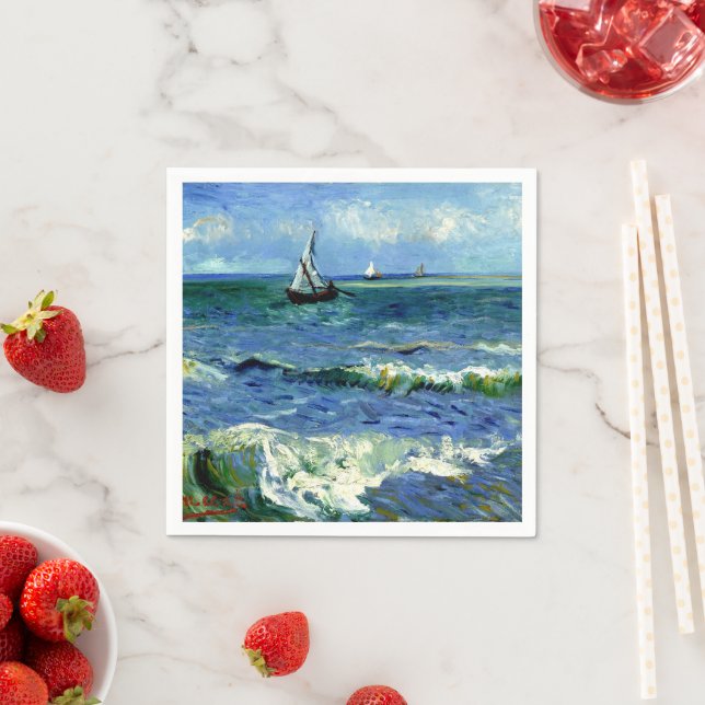 Van Gogh - Seascape Serviette (Beispiel)
