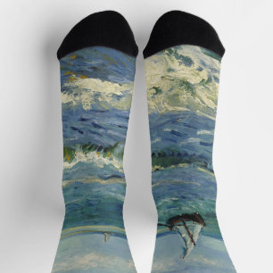Van Gogh Seelandschaft bei Saintes Maries de la Me Socken