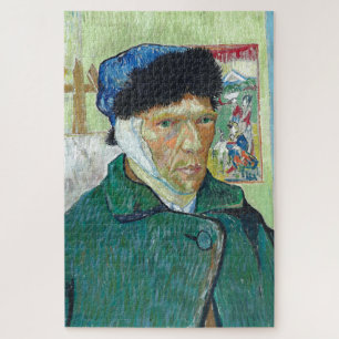 Van Gogh selbst-portrait Bandaged Ear Art Malerei Puzzle