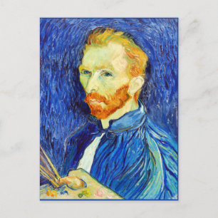 Van Gogh - Selbstportrait, 1889 (Bürsten und Stutz Postkarte