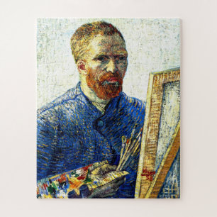 Van Gogh - Selbstportrait als Maler Puzzle