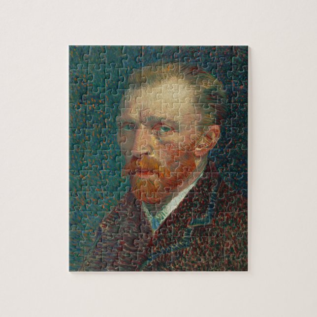 Van Gogh Self Portrait 1887 Puzzle (Vertikal)