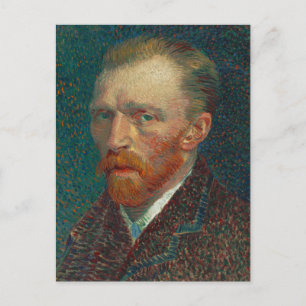 Van Gogh Self Portrait Art Malerei Postkarte