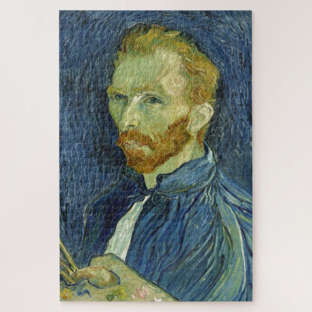 Van Gogh Self Portrait Art Malerei Puzzle (Vertikal)