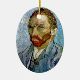 Van Gogh Self Portrait Keramik Ornament