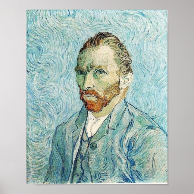 Van Gogh Self Portrait - Orsay Poster (Vorne)