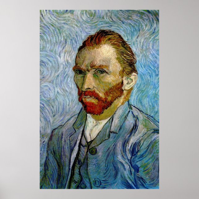 Van Gogh Self Portrait Poster (Vorne)