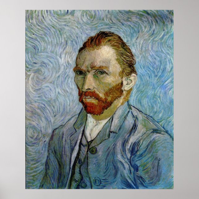 Van Gogh Self-Portrait Poster (Vorne)