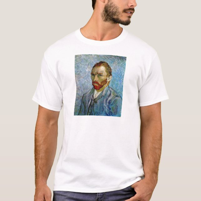 Van Gogh Self Portrait T-Shirt (Vorderseite)