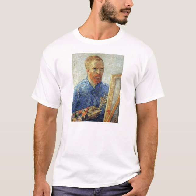 Van Gogh Self Portrait T-Shirt (Vorderseite)