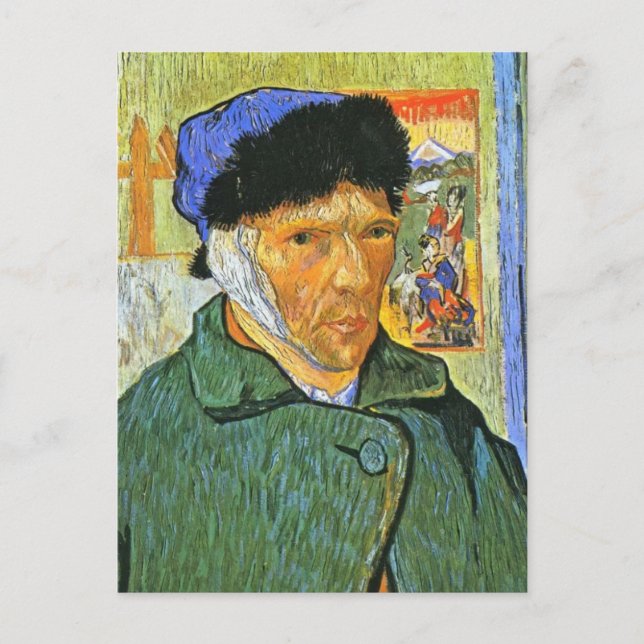 Van Gogh Self Postkarte (Vorderseite)