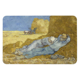 Van Gogh Siesta nach Millet Magnet
