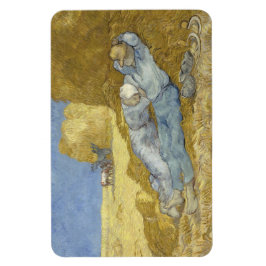 Van Gogh Siesta nach Millet Magnet