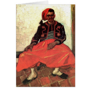 Van Gogh, Sitzender Zouave, Vintage-Impressionismu