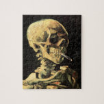Van Gogh Skull mit brennendem Zigarettenpuzzle Puzzle<br><div class="desc">Van Gogh Skull mit Burning Cigarette Puzzle. Ölmalerei auf Leinwand aus dem Jahre 1885. Skull mit Burning Zigarette zeigt sowohl Van Gogh's Gefühl des Spaßes als auch das Gefühl der Makabre. Etwas seltsamer in seinem anerkannten Werk, die Arbeit hat in den letzten Jahrzehnten an Popularität gewachsen. Ein großartiges Geschenk für...</div>