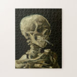 Van Gogh Skull of a Skeleton with Burning Cigarett Puzzle<br><div class="desc">Künstler: Vincent Van Gogh Titel: Skull of a Skeleton with Burning Cigarette Date: 1885-1886</div>