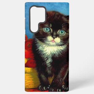 Van Gogh Smoking Cat Samsung Galaxy Hülle