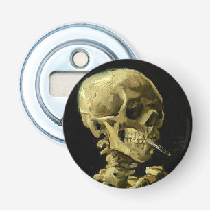 Van Gogh Smoking Skeleton Flaschenöffner