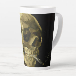 Van Gogh Smoking Skeleton Milchtasse