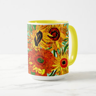 Van Gogh - Sonnenblumen 12 Tasse