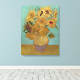 Van Gogh - Sonnenblumen, 3. Version, Wiederholung Leinwanddruck