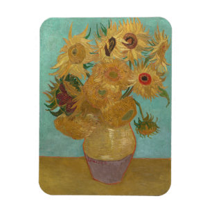 Van Gogh - Sonnenblumen, 3. Version, Wiederholung Magnet