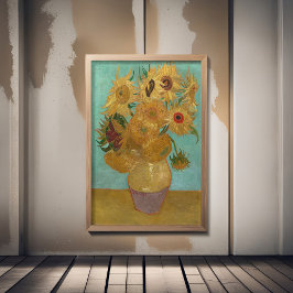 Van Gogh - Sonnenblumen, 3. Version, Wiederholung Poster