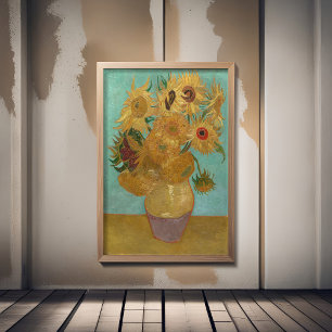 Van Gogh - Sonnenblumen, 3. Version, Wiederholung Poster