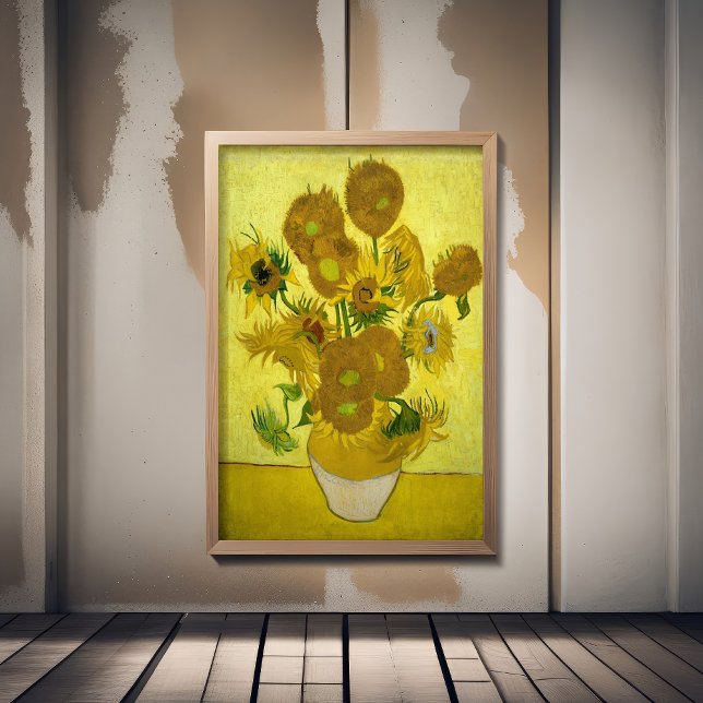 Van Gogh - Sonnenblumen, 4. Version, Wiederholung Poster (Von Creator hochgeladen)