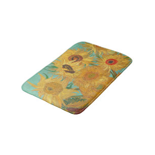 Van Gogh Sonnenblumen Badematte