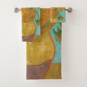 Van Gogh Sonnenblumen Badhandtuch Set