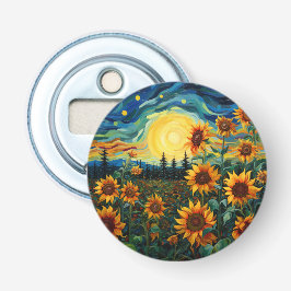 Van Gogh Sonnenblumen Gemälde Flaschenöffner