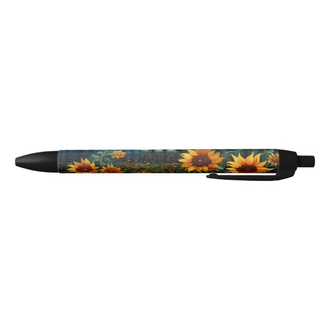 Van Gogh Sonnenblumen Gemälde Kugelschreiber (Unterseite)