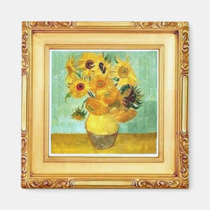 Van Gogh - Sonnenblumen - Kunst Magnet
