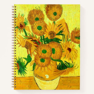 Van Gogh Sonnenblumen Notizbuch