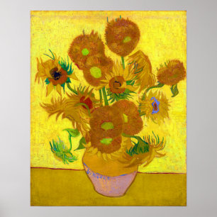 Van Gogh Sonnenblumen Poster